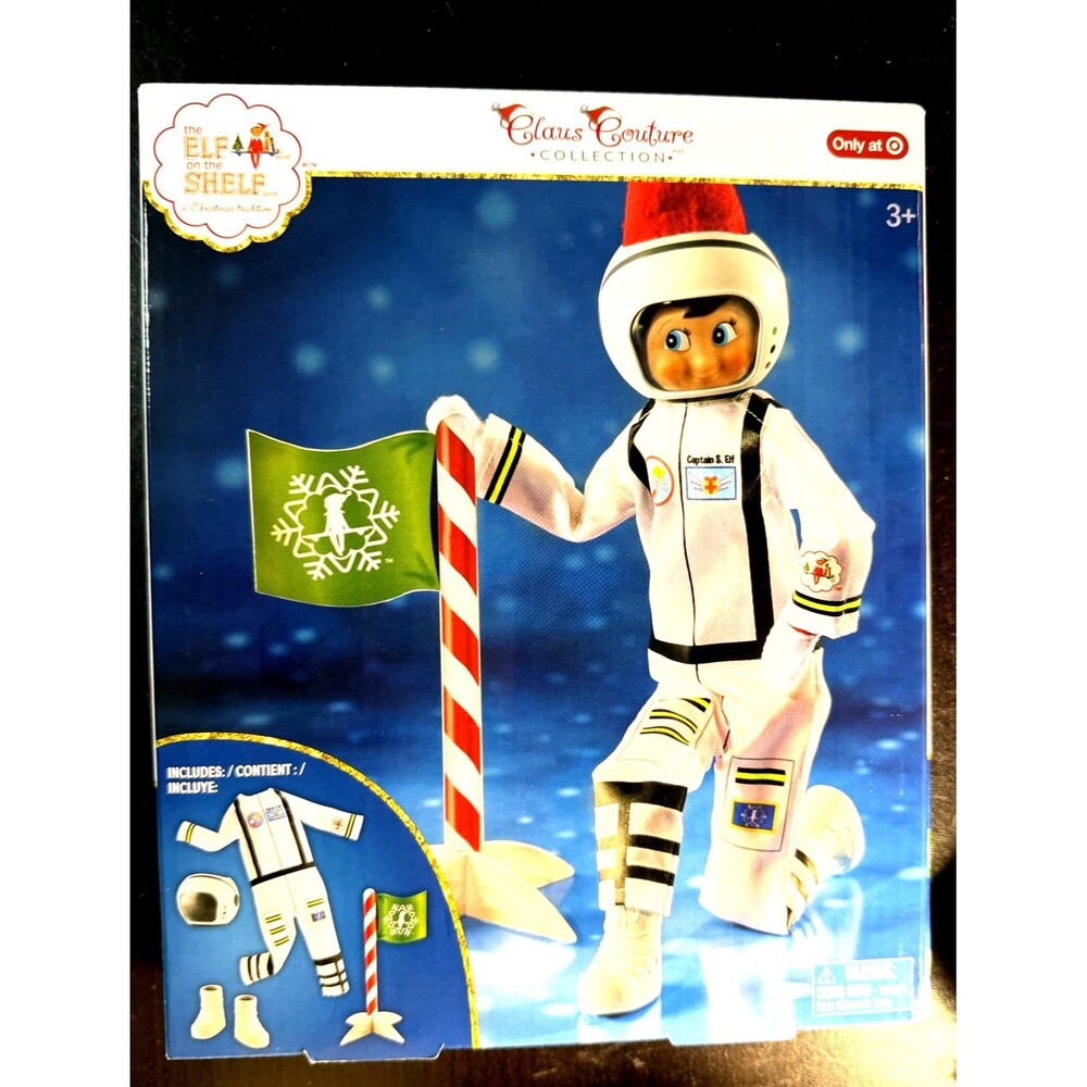 The Elf On The Shelf Clause Couture Clausmonaut - Astronaut 5 Piece Outfit - NEW